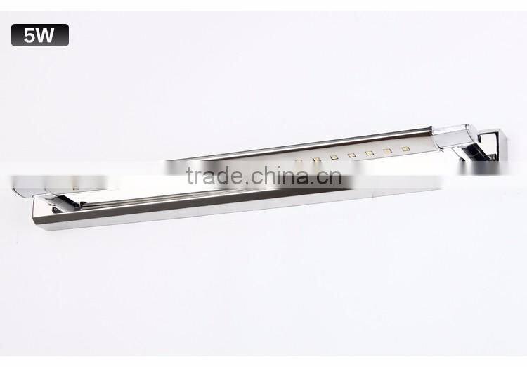 CE Rohs 5w line stainless steel indoor wall lamp led light 100-240V AC