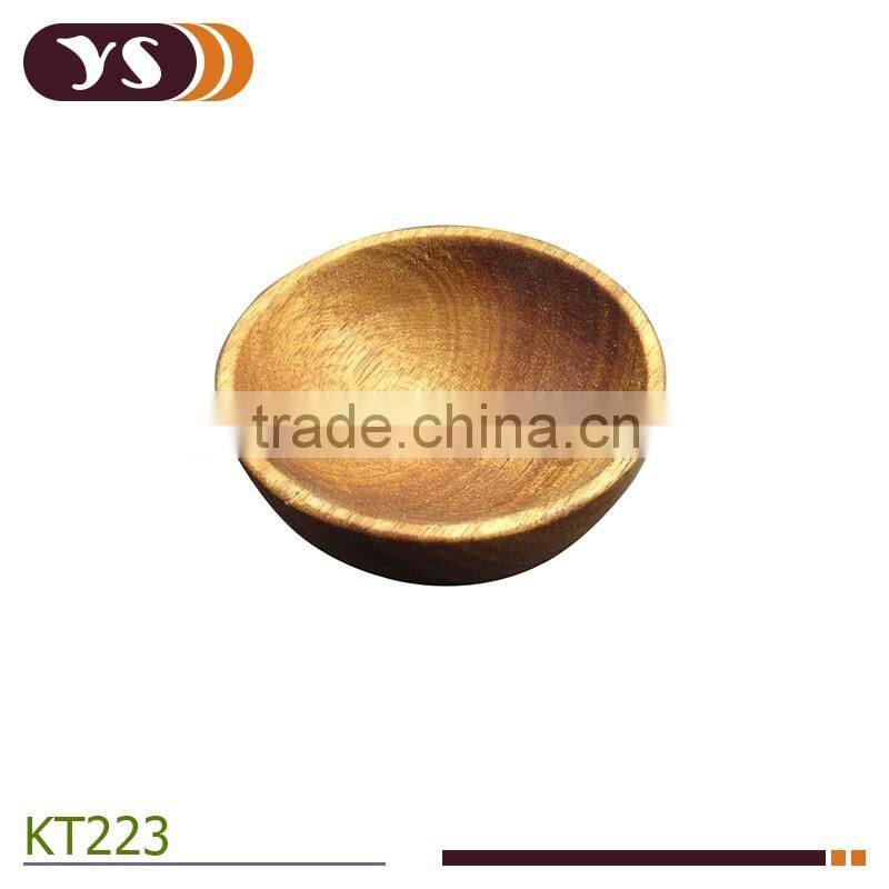 Acacia wood mini bowl