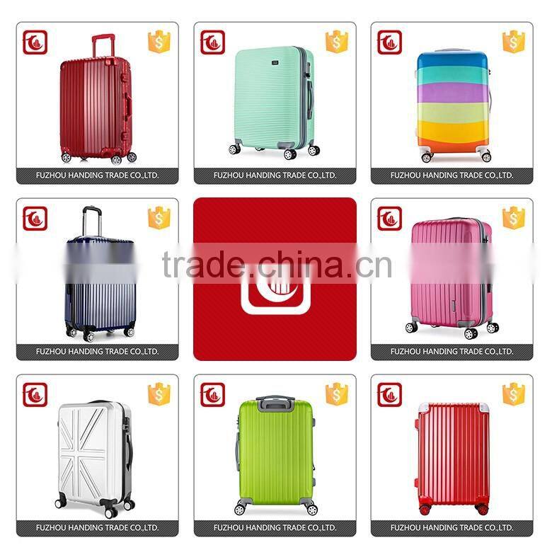 Very cheap hard case ABS travel luggage with 4 wheels