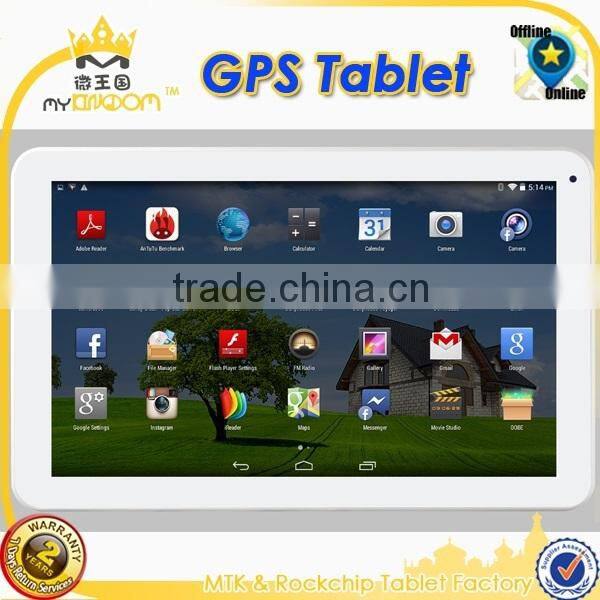 10 inch MTK8127 android tablet gps compass wifi g sensor without sim card
