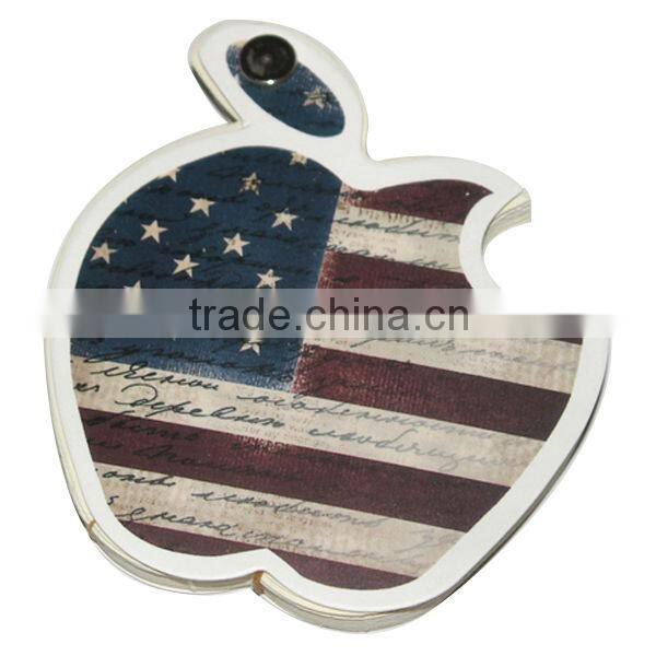 school notebook apple shape,cheap bulk notebook