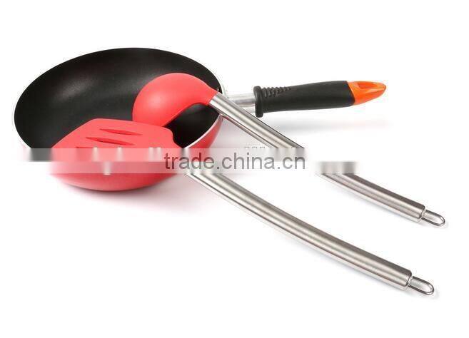 Colorful Kitchen Utensil Set of 5 For Cooking With Stainless Steel Handle