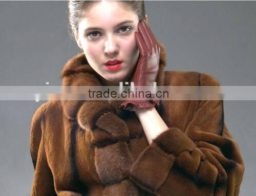 Hot Fashion Girls Leather Gloves First Grade Girls Leather Gloves