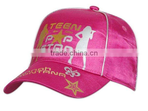 Embroidered Logo Leisure 5 panel 100% cotton Cap and Hat