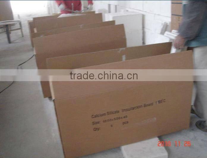 calcium silicate board for power industry furnace non-asbestos manufacturer price