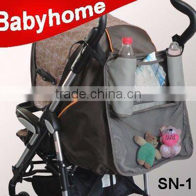 Cheap baby stroller hanging mesh bag