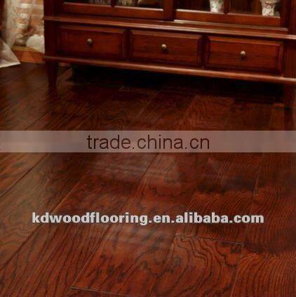 Brushed prefinished engineered hardwood flooring wood oak