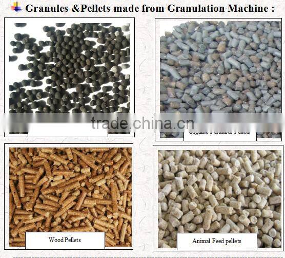 KHL-400 model 1-2 ton per hour Ring die organic fertilizer granule machine