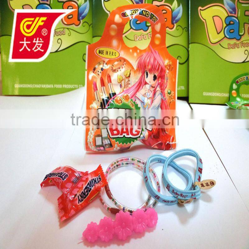 handbag shape 6g candy toy surprise bag