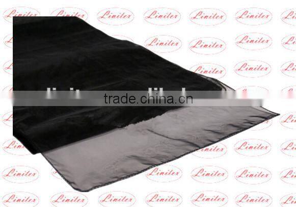 Polyester jacquard shining satin table runner, wedding banquet table runner
