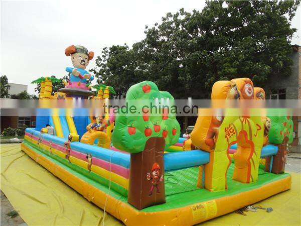 New styles children inflatable fun city / kids inflatable playground