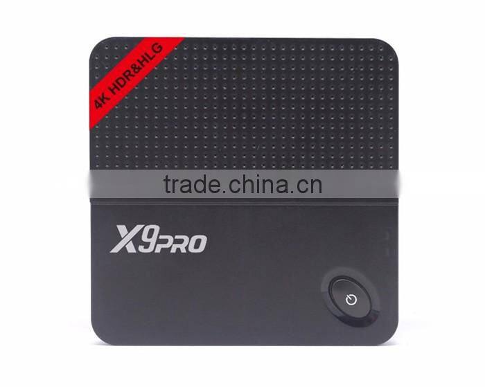 X9 Pro Android 6.0 Marshmallow TV Box 4K*2K USB 2.0 Embedded two Host Optional 2GB + 8GB