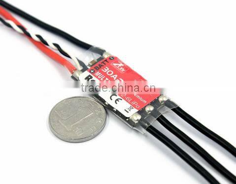New Arrival ZTW Spider PRO Premium 30A HV OPTO 2-6S ESC Electronic Speed Control 16.8x30.8x4.7mm For RC Multirotor