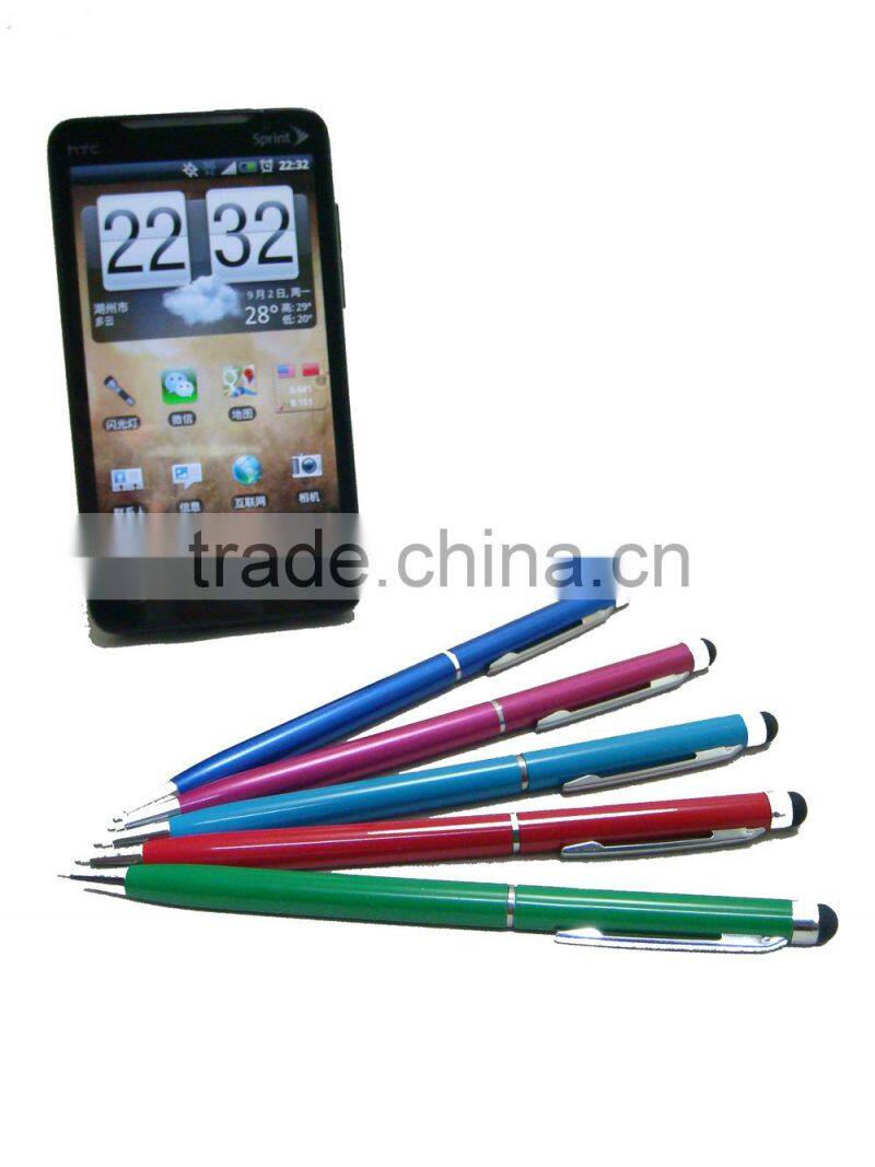 2 IN 1 STYLUS PEN WITH SPARKLE FOR TOUCH THE SCREEN