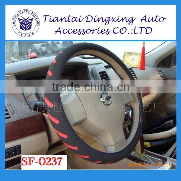 2014 Hot selling innovative men car accessories winter heated car steering wheel covers for girls from factory