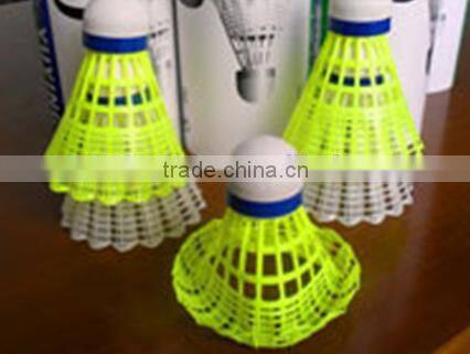 EVA Head Material and NYLON Feather Material shuttlecock