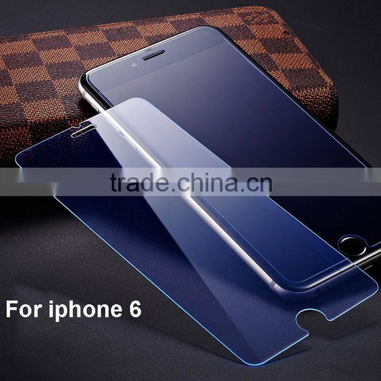 Anti-blue light tempered glass screen protector wholesale price for iphone 6 screen protector tempered glass