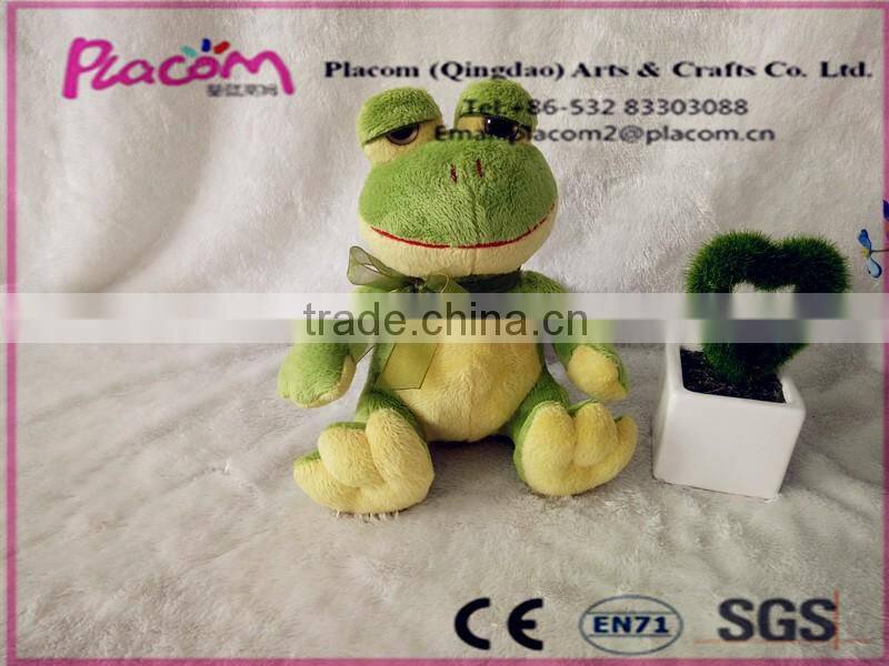 New design Customize High quality Cute Fashion Kid toys and Holiday gifts Wholesale Cheap Plush toy Frog