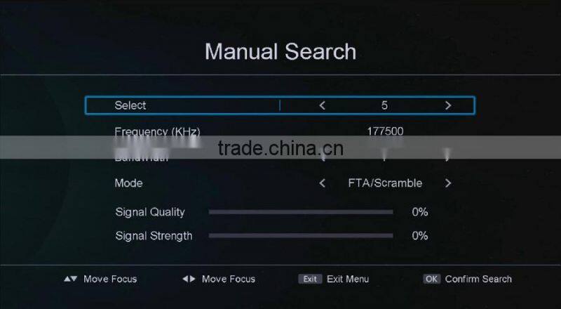 DVB-S2 Satellite Set Top Box with OTA