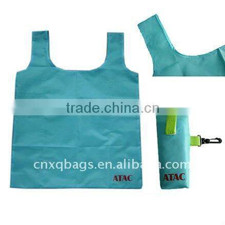 nylon fold bag polyester folding bag non woven folded bag