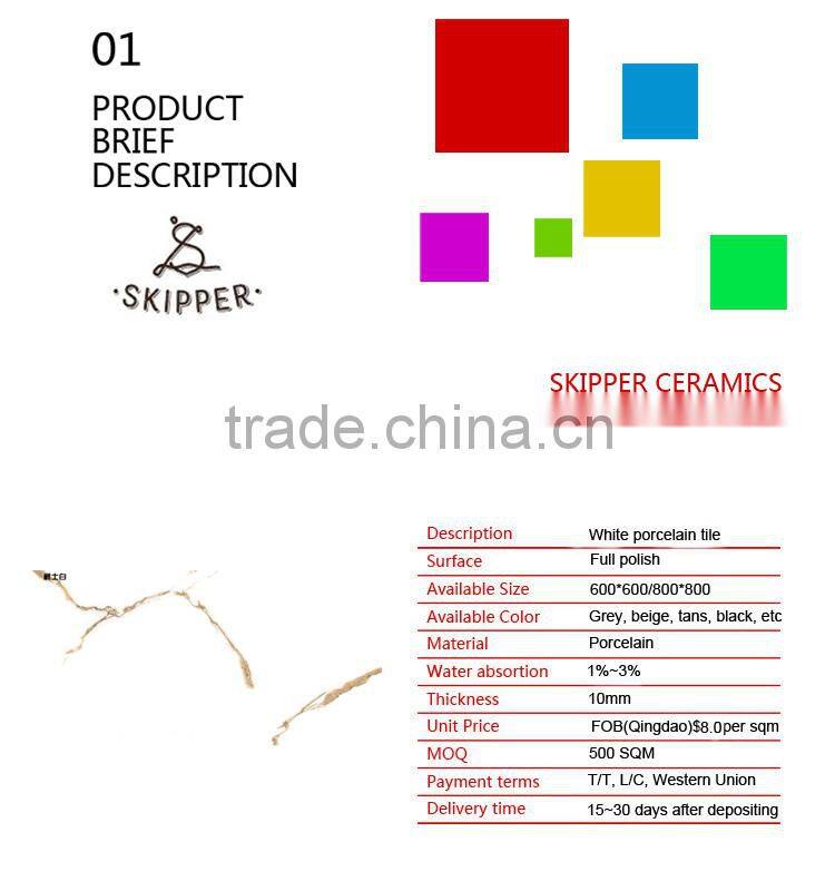 white porcelain tile, porcelain tile, white tile, Hot sale type XP ML49110