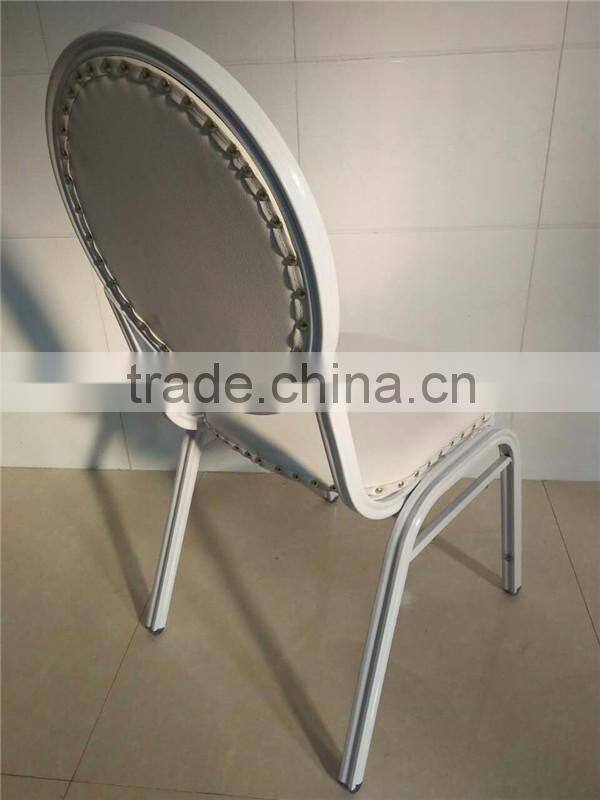 White leather banquet chait hotel chair wedding chair SDB-5072