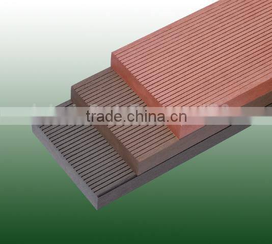 Embossing WPC Decking Board , WPC Crack-Resistant Decking , Composite Wood Boards