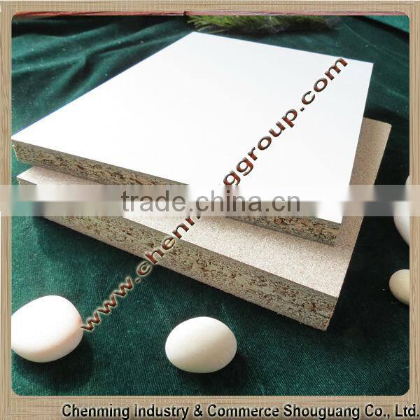 hot sale 16mm PB with two side melamine for decoration