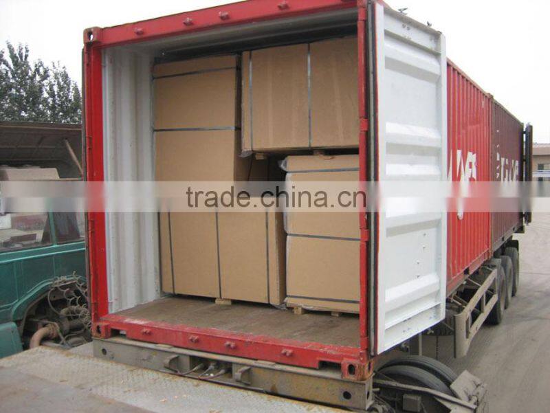 Melamine faced particle board in sale with PVC edge banding