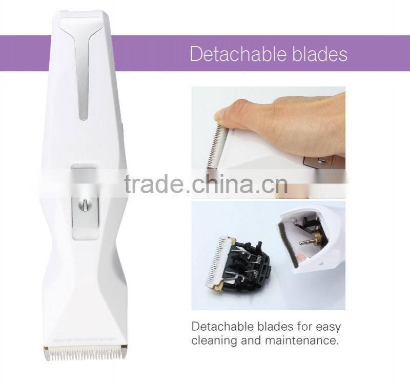 Rechargeable waterproof Hair Clipper.Zinc-plated titanium.NI-MH battery.professional.Hair Trimmer. ceramic blade