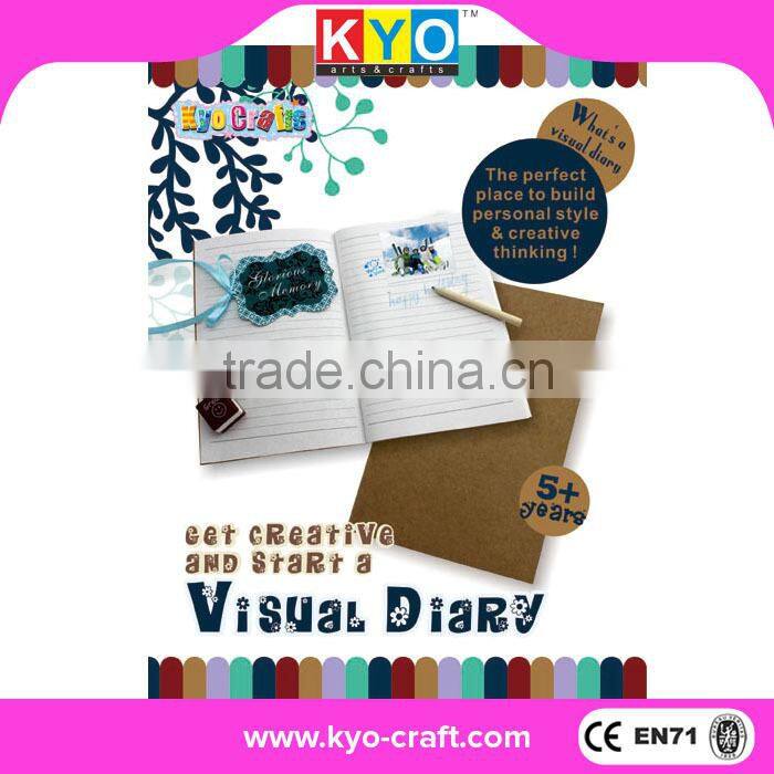 Beautiful colorful interesting scrapbook album kits