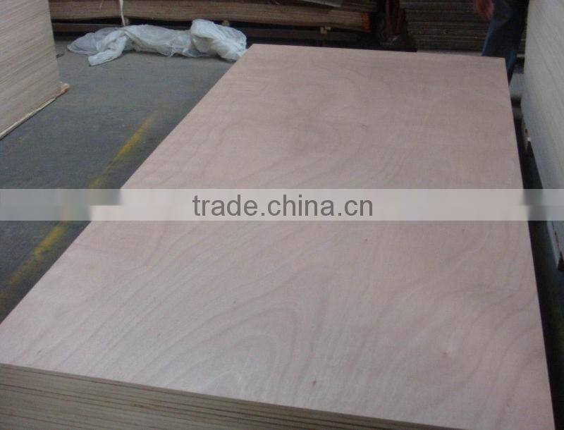 4x8 9mm Indoor Usage Furniture Grade Commercial Okoume Plywood