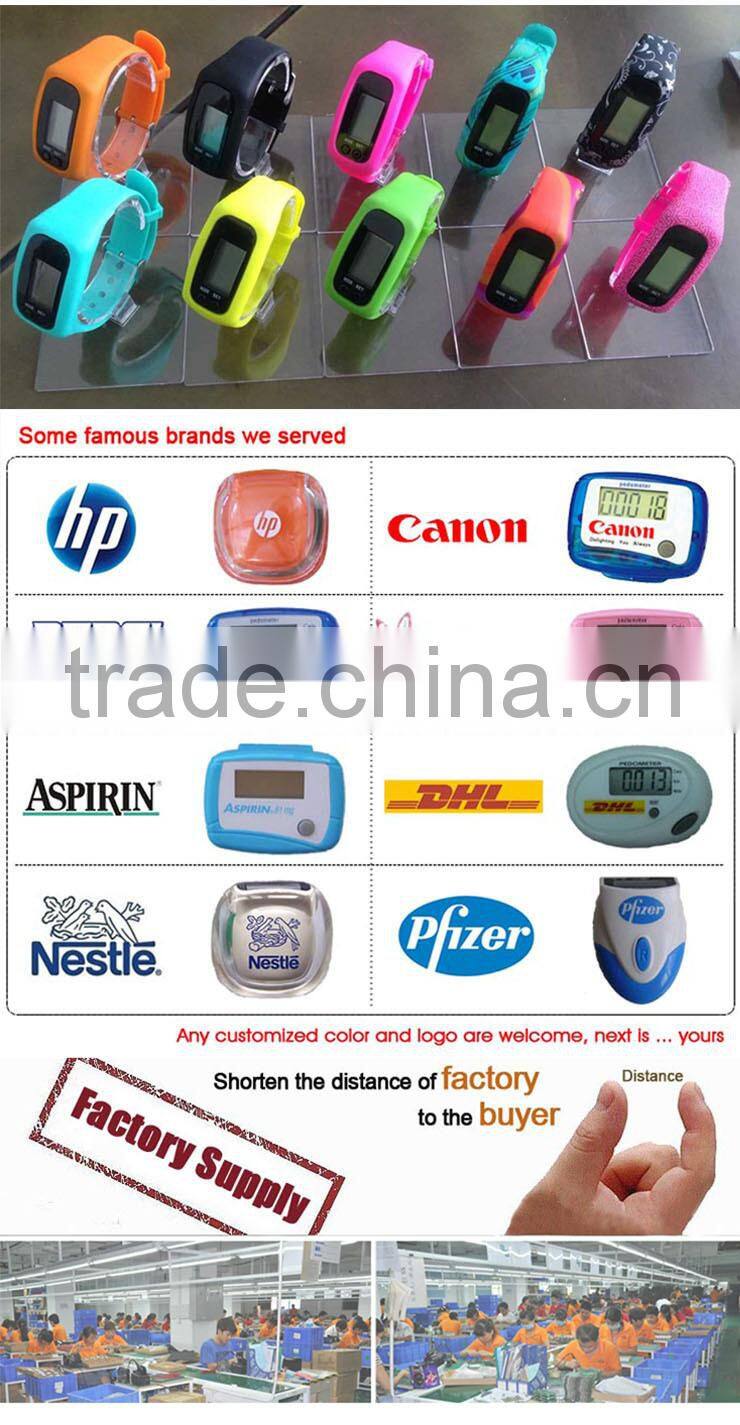 2015 new arrival fashion style geneva pedometer watch for kids