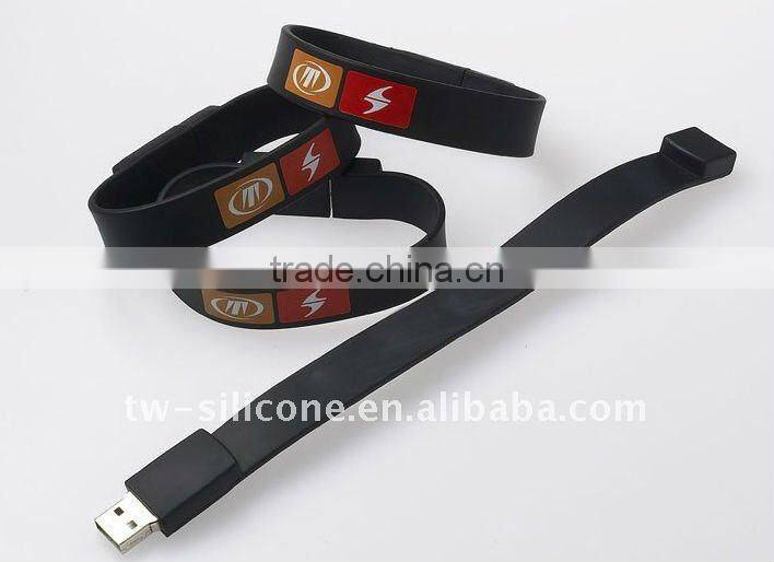USB Silicone Bracelet USB