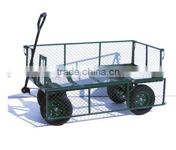 metal mesh cart / mesh tool cart / mesh garden cart