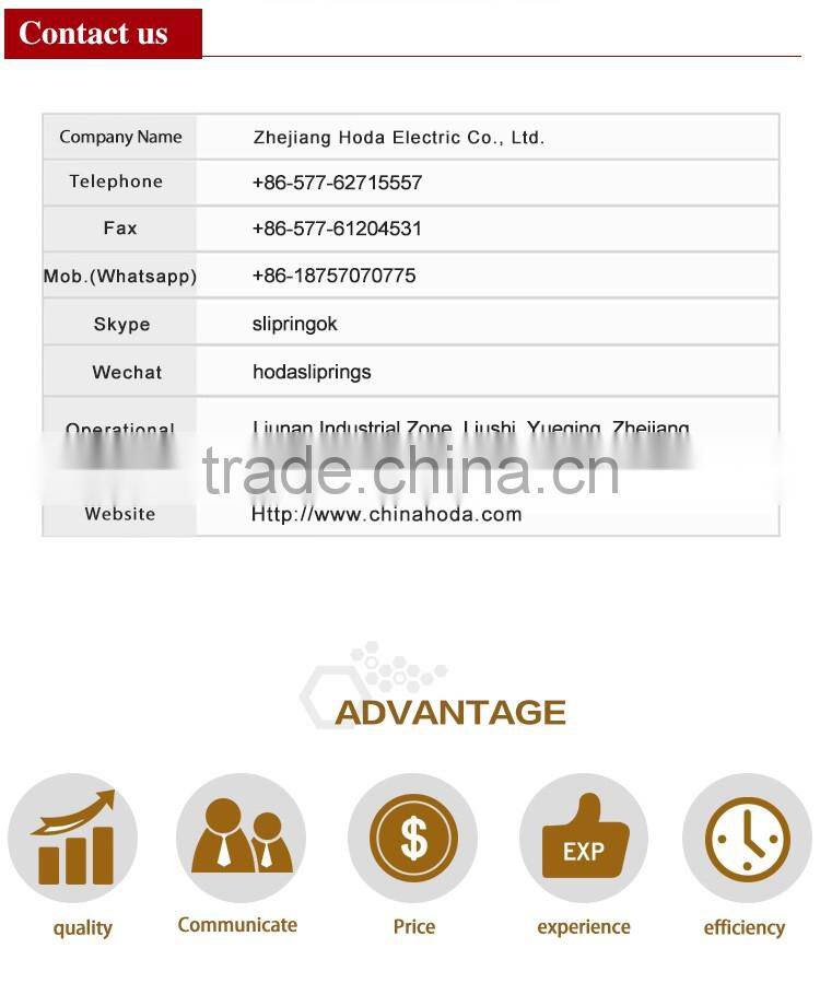 Electrical ROHS Slip Ring Set for wholesale