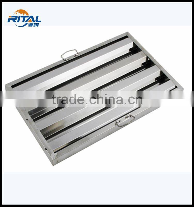 Commercial Range Hood AISI304 Baffle Grease Filter