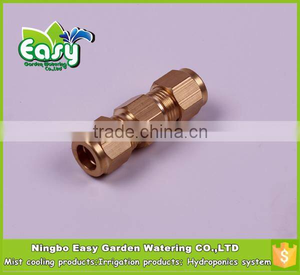 6mm Brass OD Elbow connector for mist cooling system.
