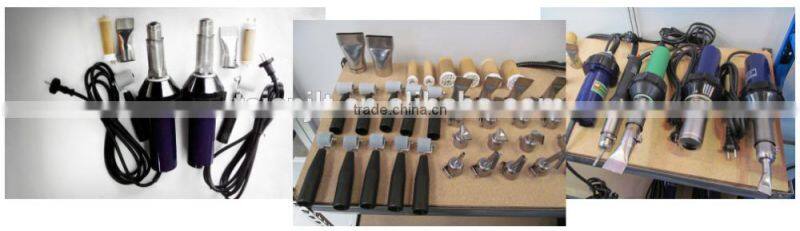 Geomembrane hot wedge welder hot air gun