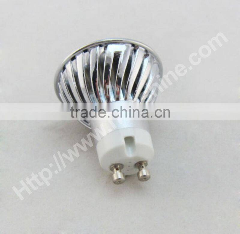 3-4*1w 3w led bulb gu10 mr16