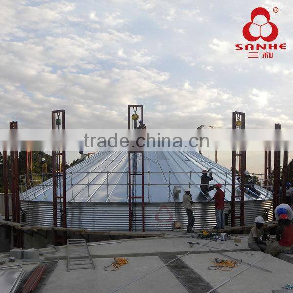 Competitive price complete stainless steel storage silo used maize