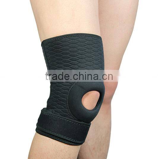 professional adjustable knee support/neoprene knee supporter/ knee brace/sport knee warp