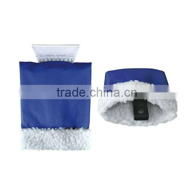 Waterproof Ice Scraper Vehicle Mitt Car Windshield Snow Remover Glove