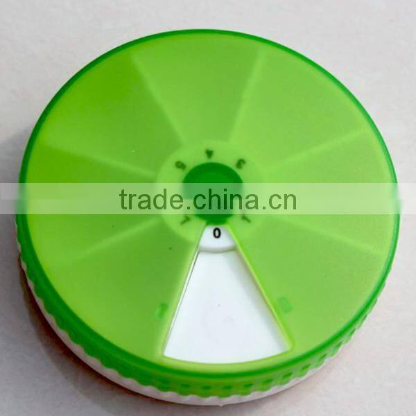 best sale plastic 8 compartments pill box with high quality, custom color ,custom size,OEM orders are welcome
