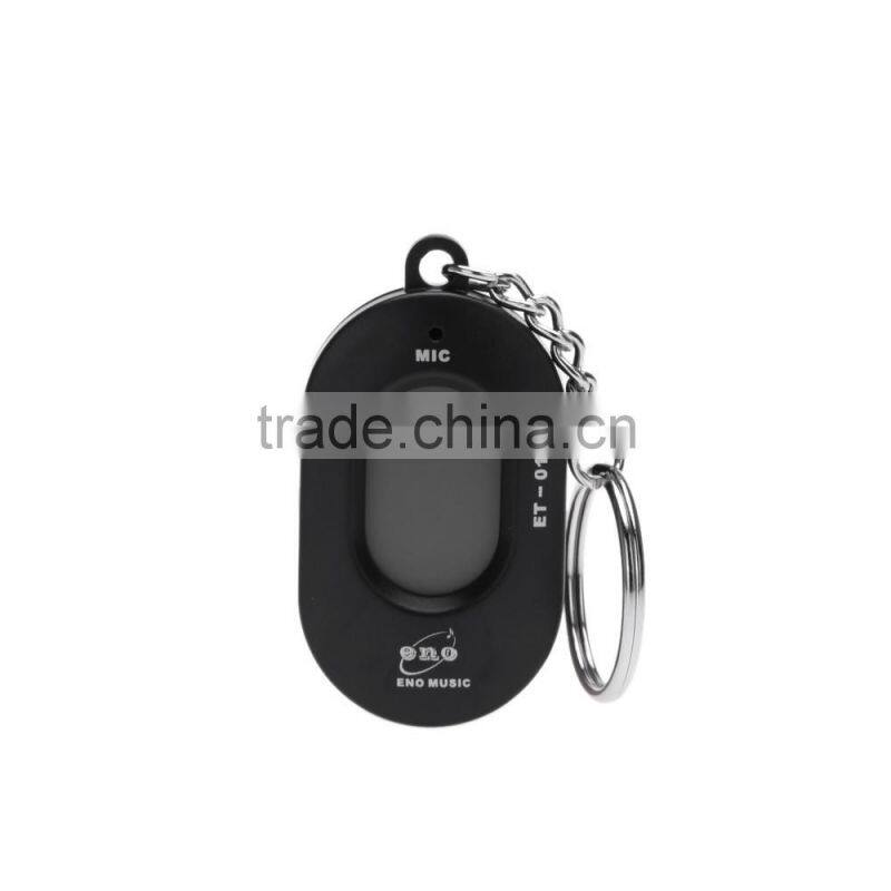 High Quality Portable LCD Digital Chromatic Tuner with Mic Black Mini Key Ring Universal Guitar Tuner Sound Check