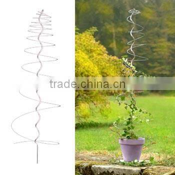 high quality powder coated stainless steel tomato sprial support plant support