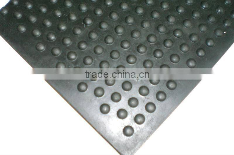 17mm x 4' x 6' thickness BONSUN Bubble Top design stable rubber mat