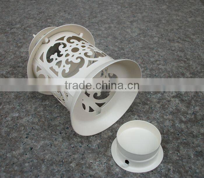 Wrought Iron Classical Street Lamp Candlestick Wedding Gift Candle Holder