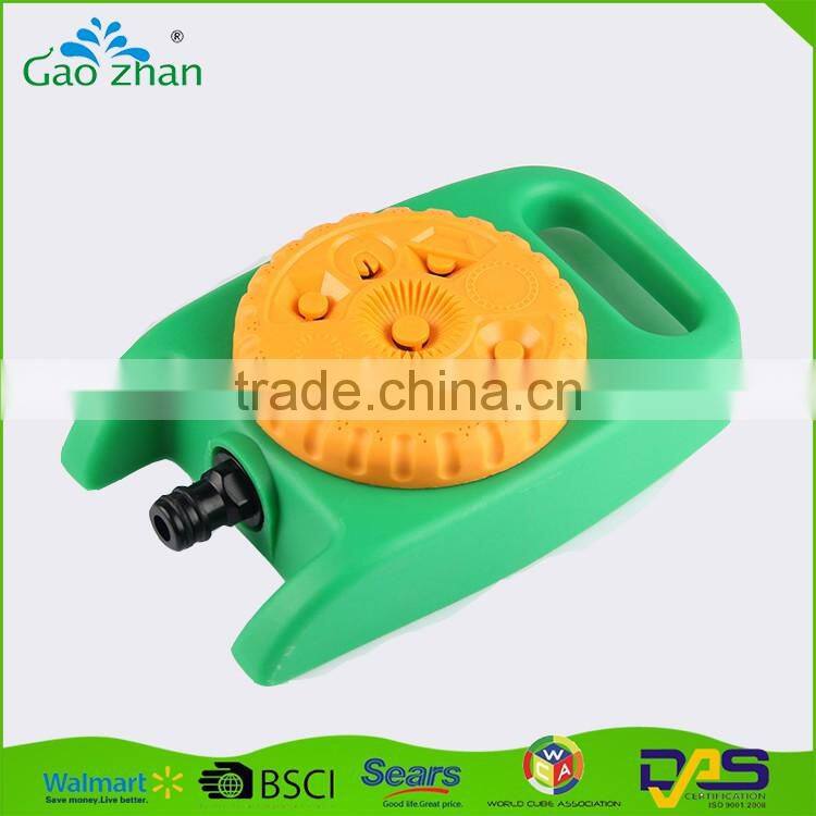 garden supplier professional Plastic 8 pattern multi funciton sprinkler