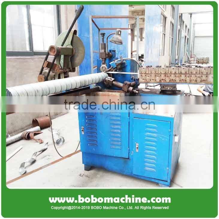 Metal corrugated duct making machine